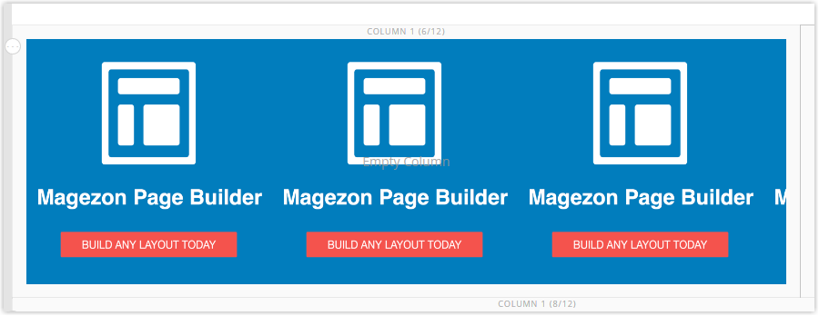 background repeat in magento page builder column