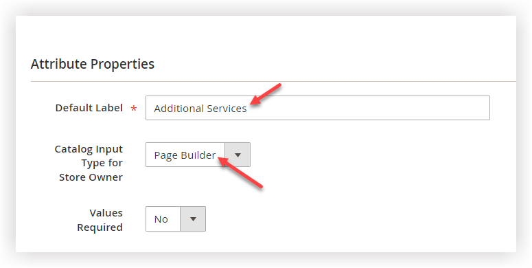 enable page builder in magento 2 product attributes