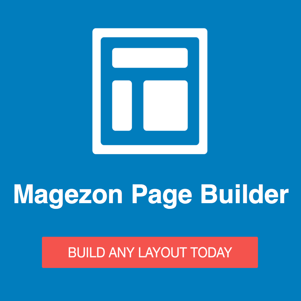 Magento Page Builder extension from Magezon