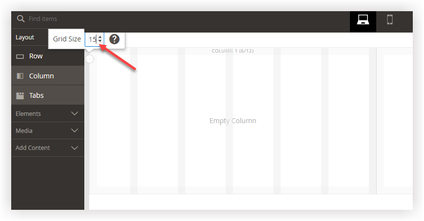 maximum column grid size 2