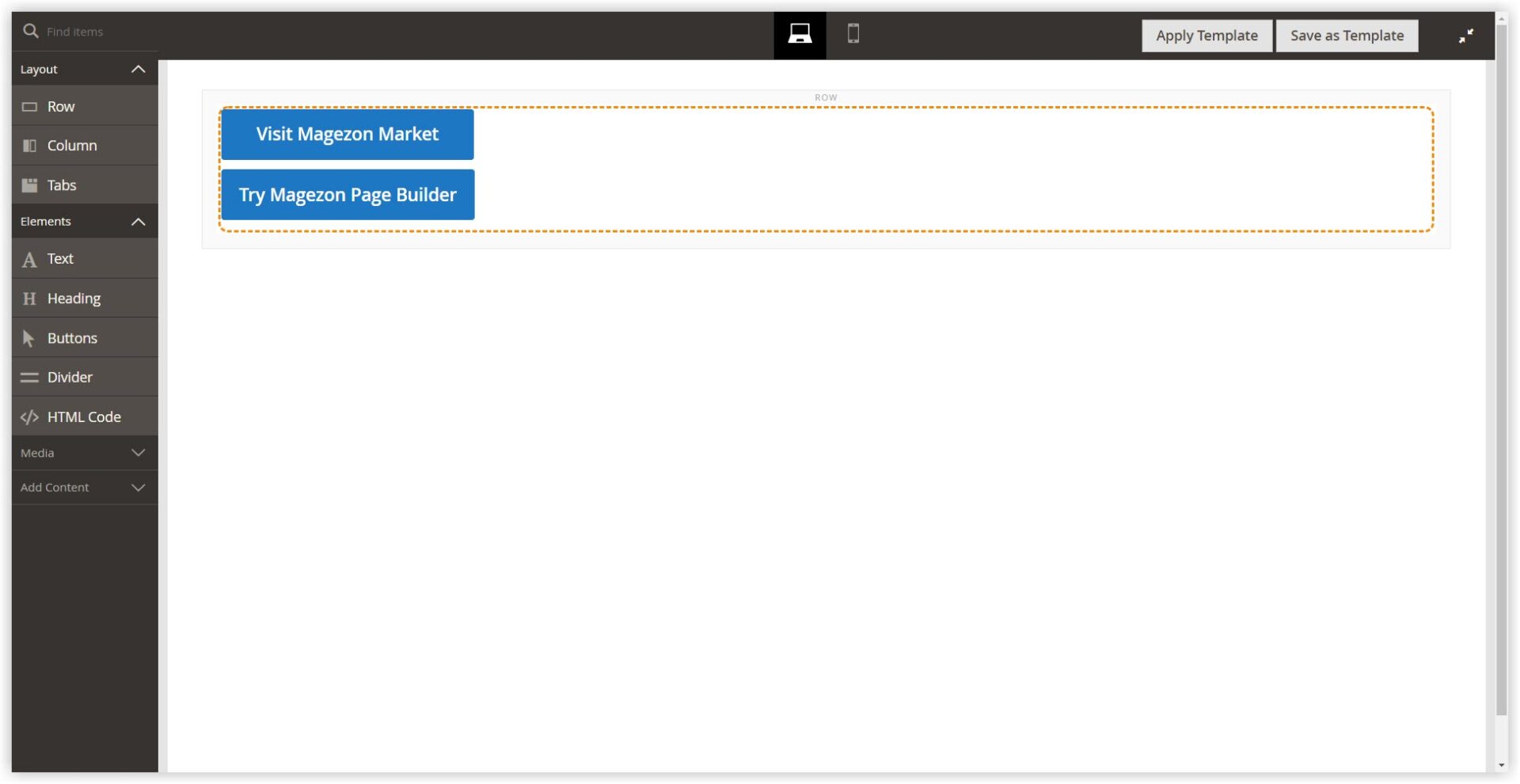 Magento Page Builder: All About the Buttons Content Type | Magezon Blog