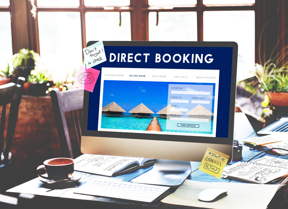 direct sales hotels website design