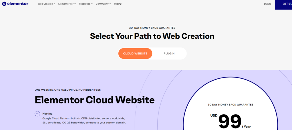 elementor landing page builder tool