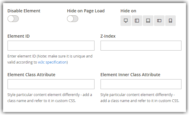 magezon map elements settings