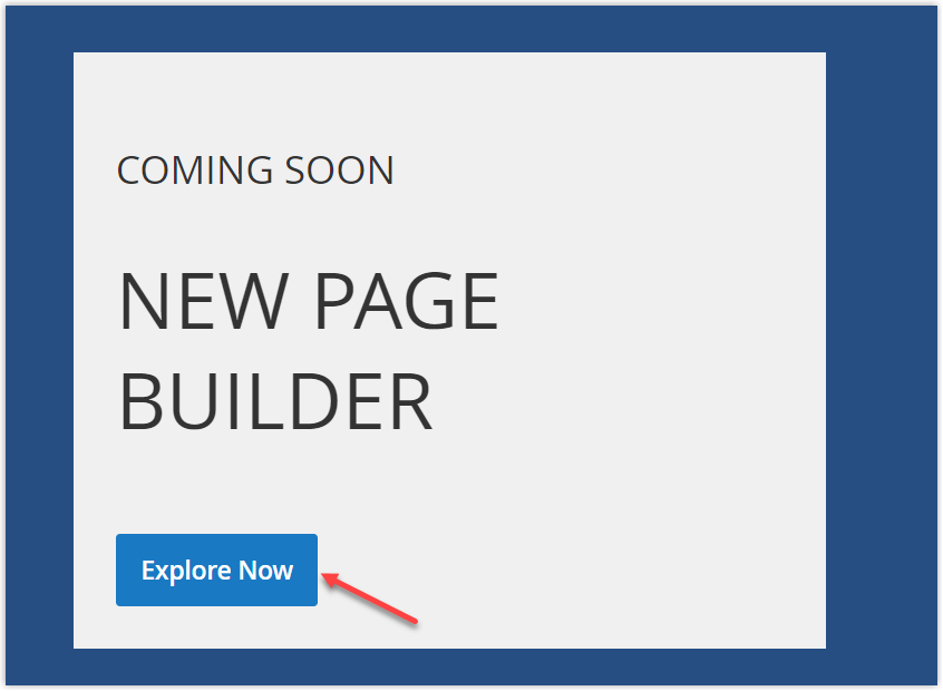 Primary button in magento page builder banner