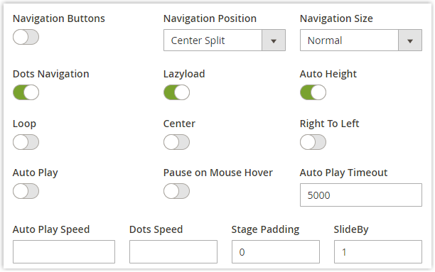 product content type magezon product slider customization