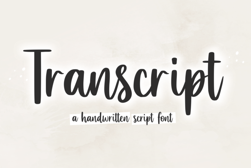 script font in web design