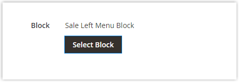 block content type chosen block