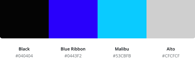 With Immense Interest  Blue color schemes, Color schemes