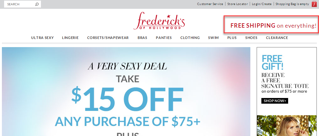fredericks homepage shipping policies 