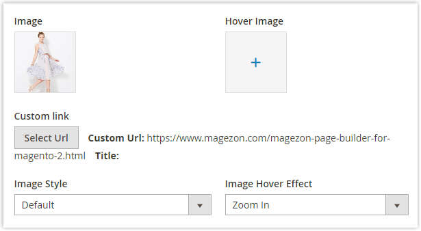 magezon page builder hover effect