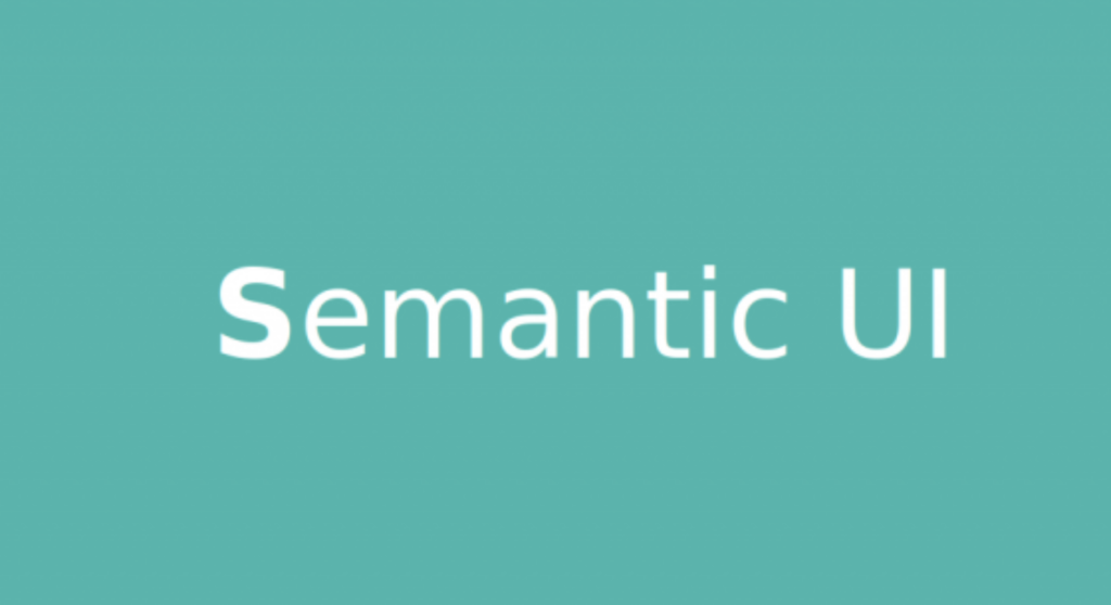 Semantic UI - top CSS framework