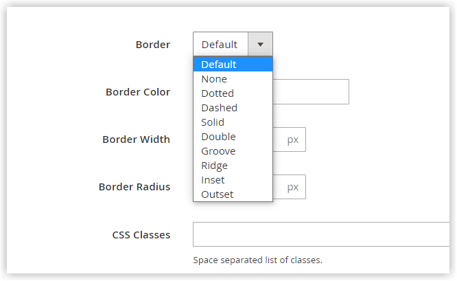 Select a style to all slide sides