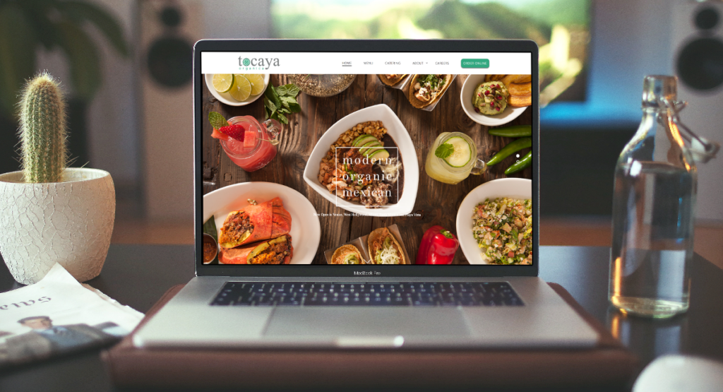 restaurant website examples