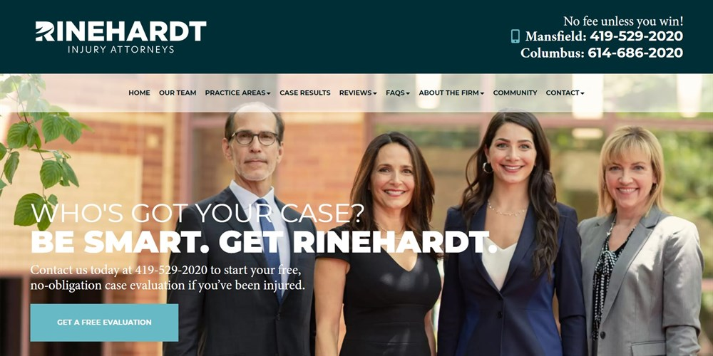 rinehardt law firm website