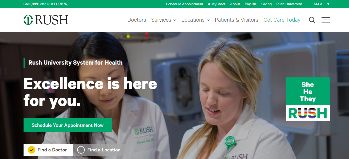 research medical center website