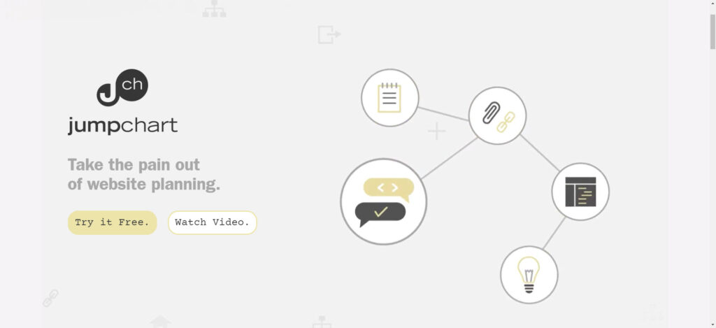 jumpchart wireframe tool