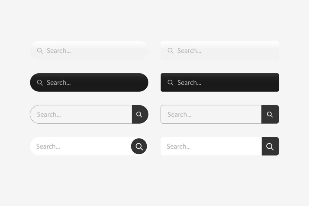 Search Box Design Examples