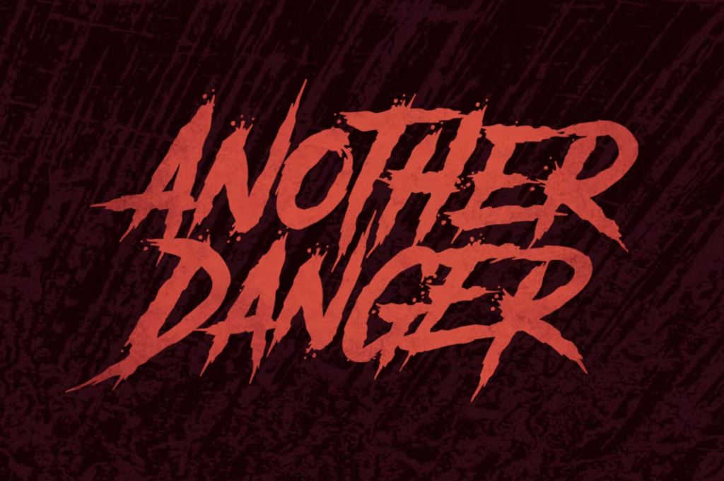 another danger - spooky typography