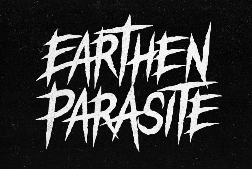 Earthen Parasite - best horror fonts