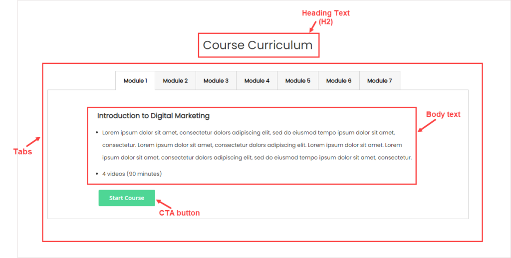 settings to apply in section 6