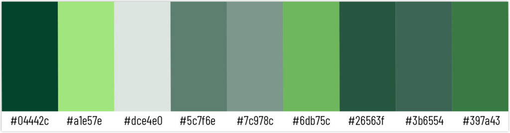 Green Color Codes : Popular Green Hex Colors Including Sports Teams & Brands