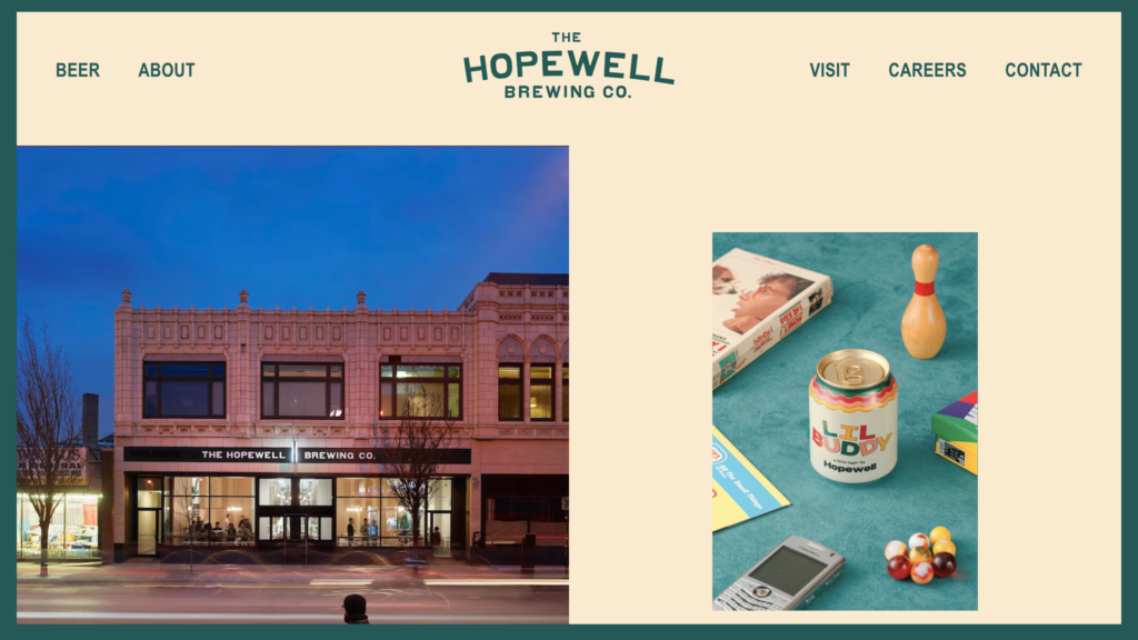 Hopewell Brewing green websites