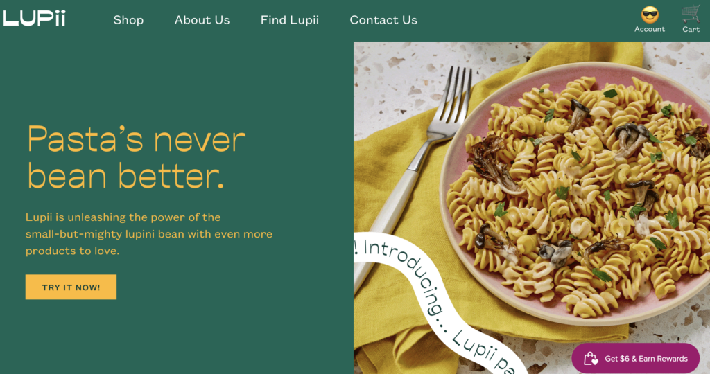 Lupii - green webpage