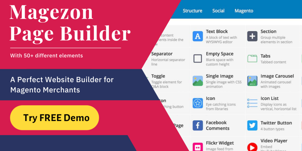 Magezon Page Builder for Magento 2