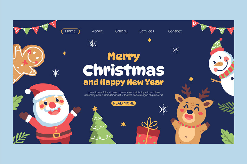 Christmas Website Ideas