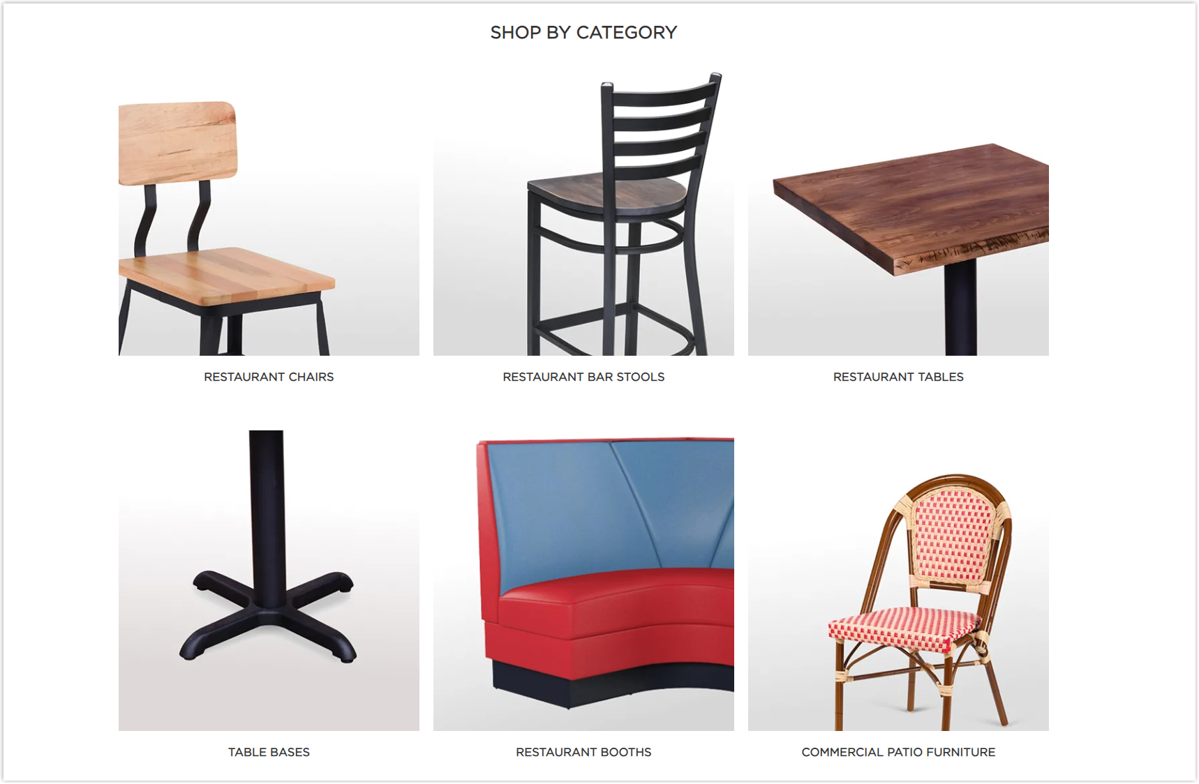 affordable seating shop by category
