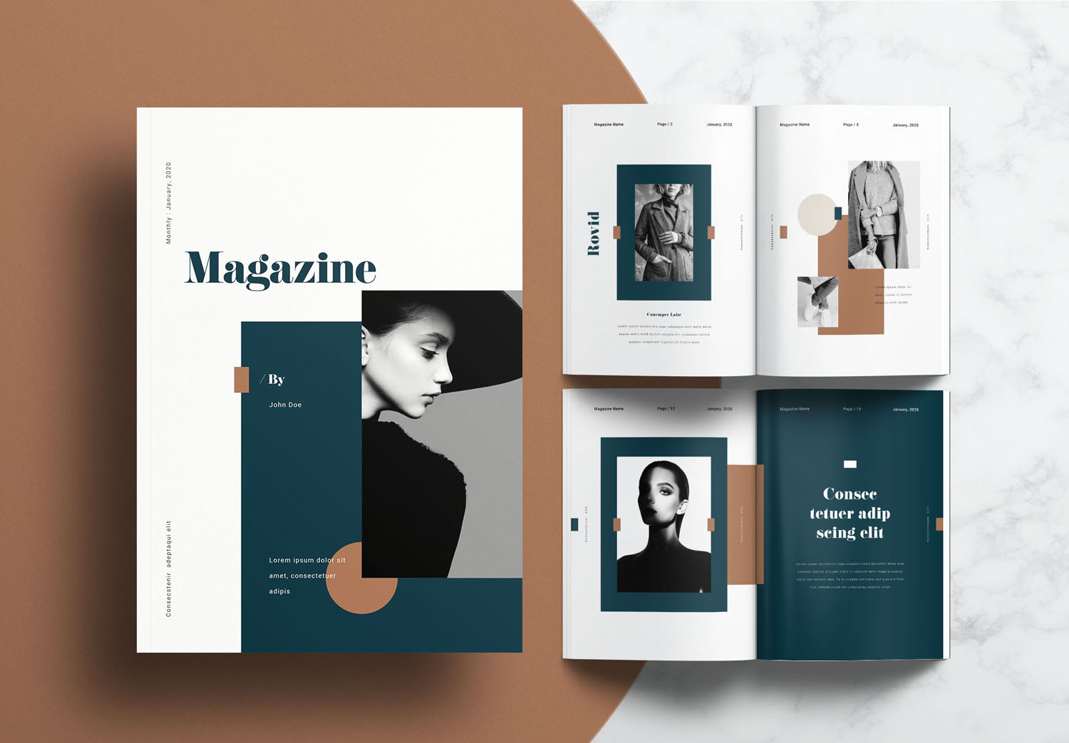 magazine layout idea