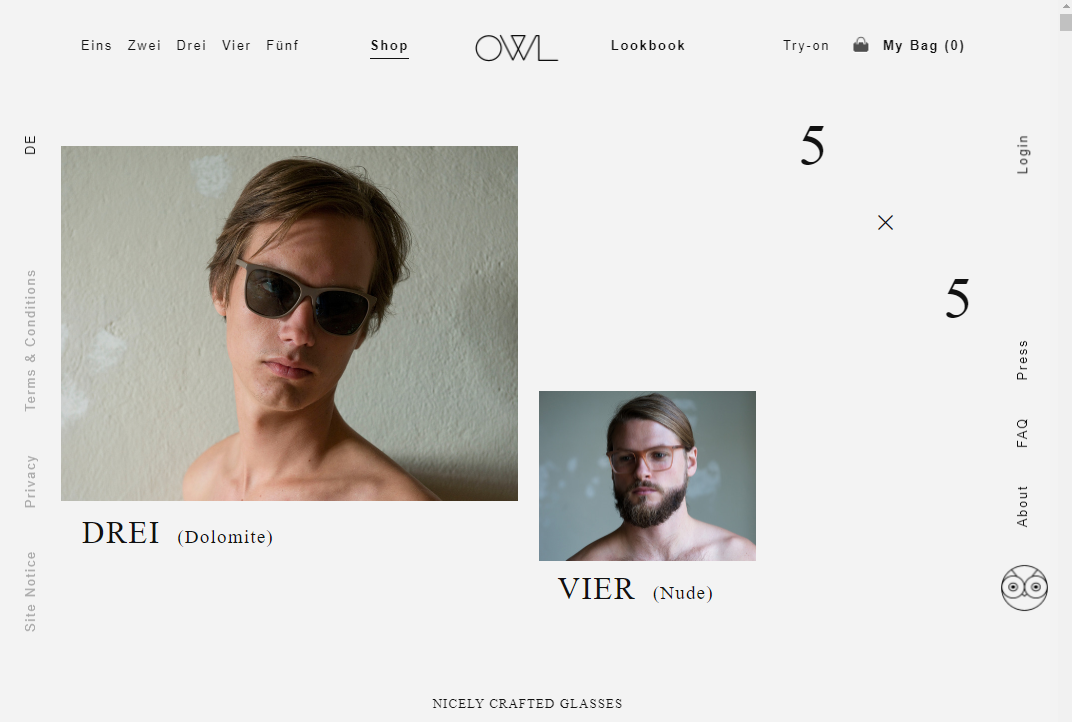 minimalism website