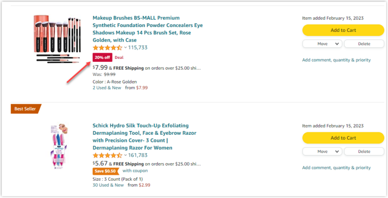 Ecommerce Website Wishlist 101 Amazon Example Magezon my-wishlist-template-postermywall