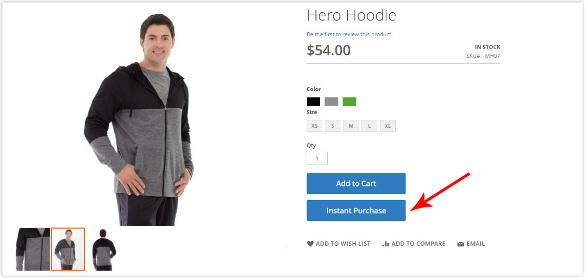 How to Enable Magento 2 Instant Purchase- Magezon