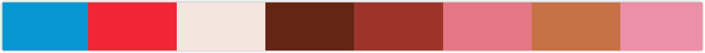 kitkat color palette