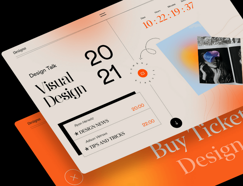 25 Awe-Inspiring Orange Website Examples You'll Love (2023) - Magezon