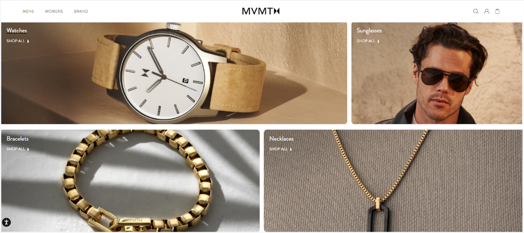 MVMT landing page