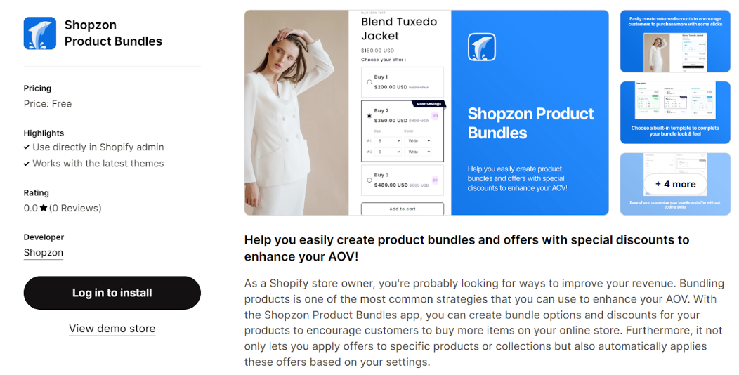 Shopzon Product Bundles