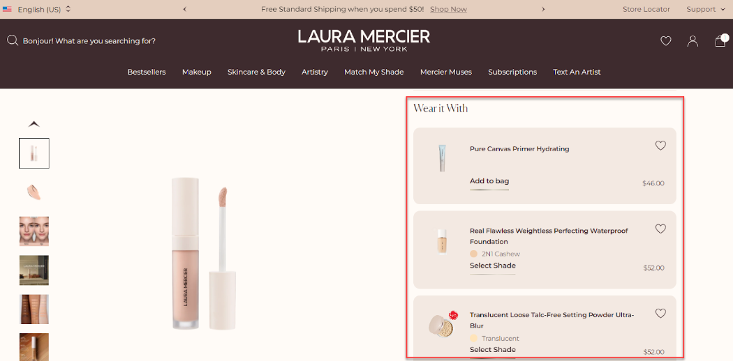 Wear it with - Laura Mercier