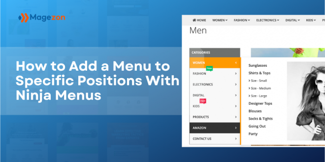 How to Add a Menu to Specific Positions With Ninja Menus | Magezon