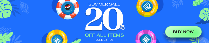 June Sale - 20% Off All Extensions