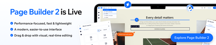 Magezon Page Builder 2 Release