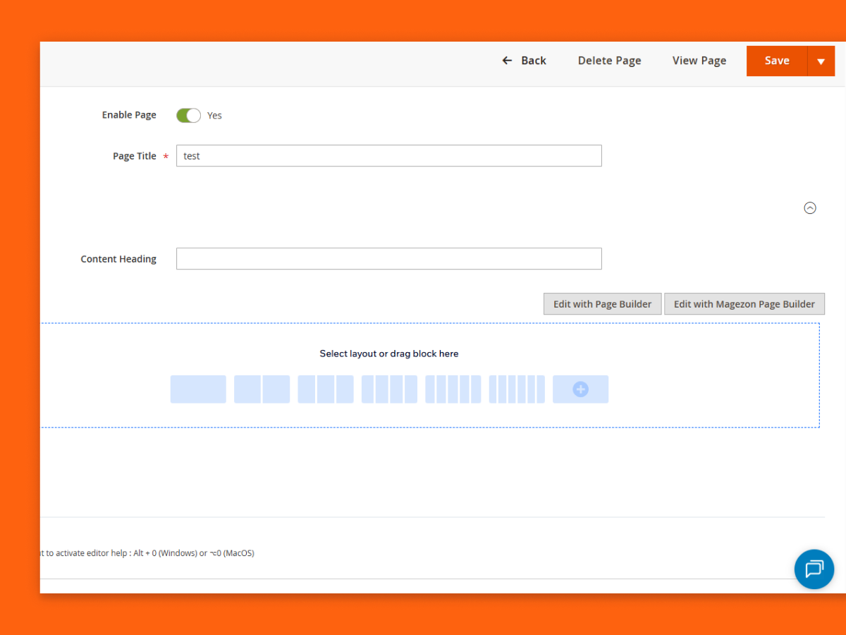 Work alongside Magento Page Builder