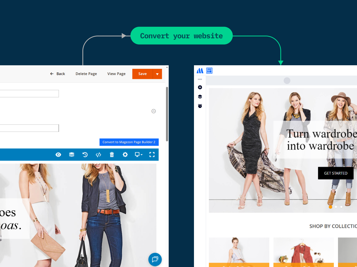 Convert Page Builder 1 content to Page Builder 2