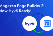 Magezon Page Builder 2 is compatible with Hyva theme